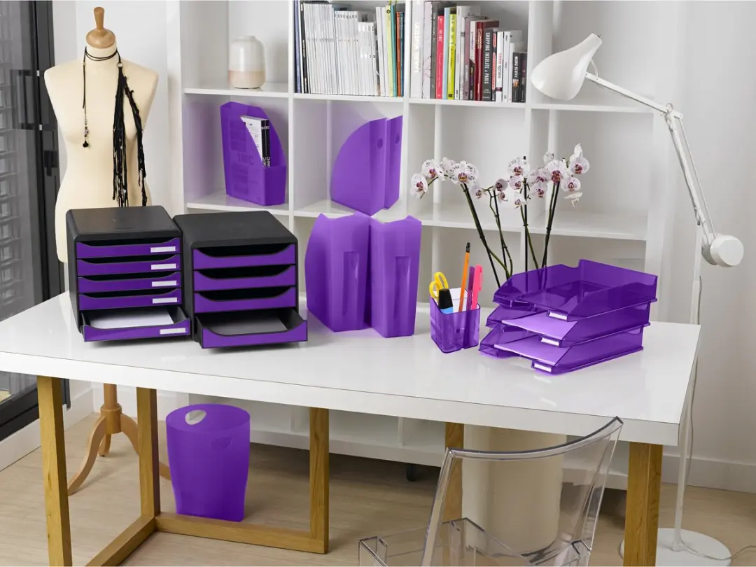Exacompta Ladenbox BIG-BOX 310720D - Purper - afbeelding 6 van 6