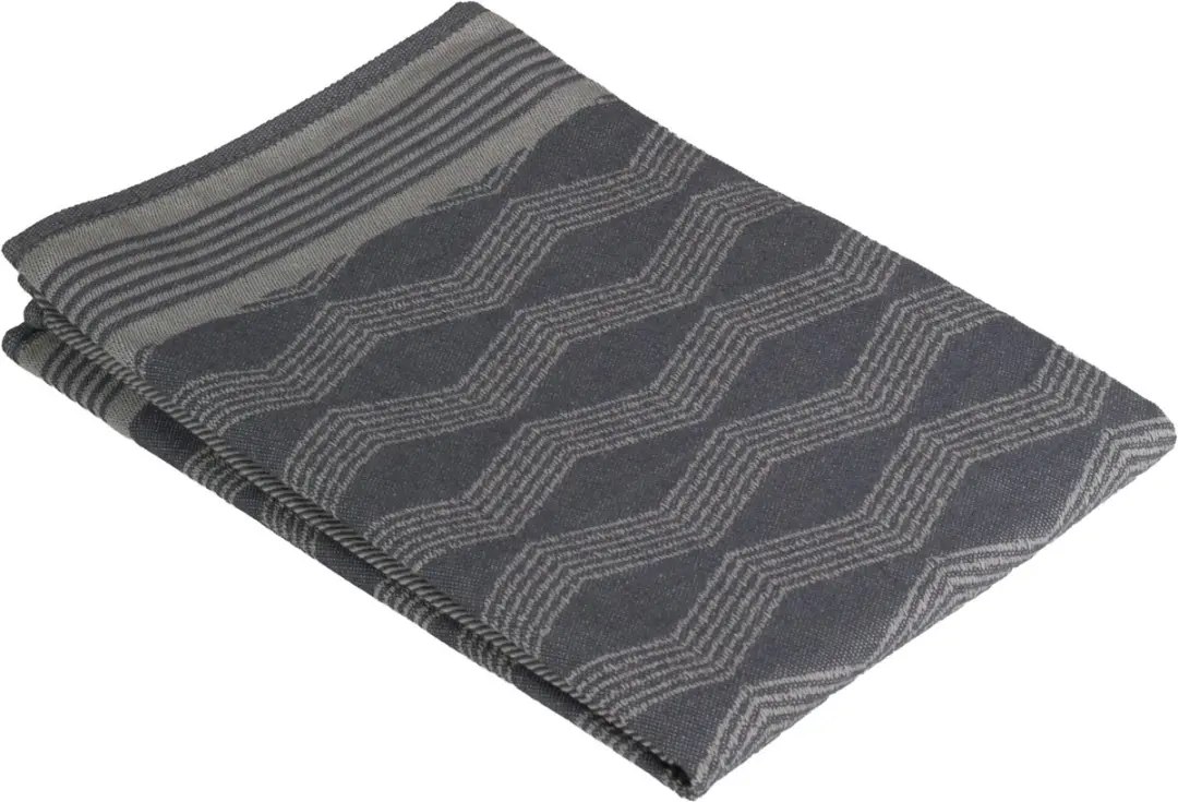 DoubleDry Luxe Theedoeken Set 6 Stuks - 50x70cm - Graphic Grijs - afbeelding 6 van 6