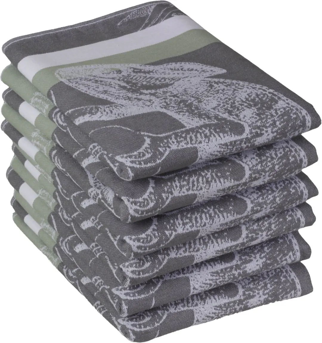 DoubleDry Luxe Theedoeken Set 6 Stuks