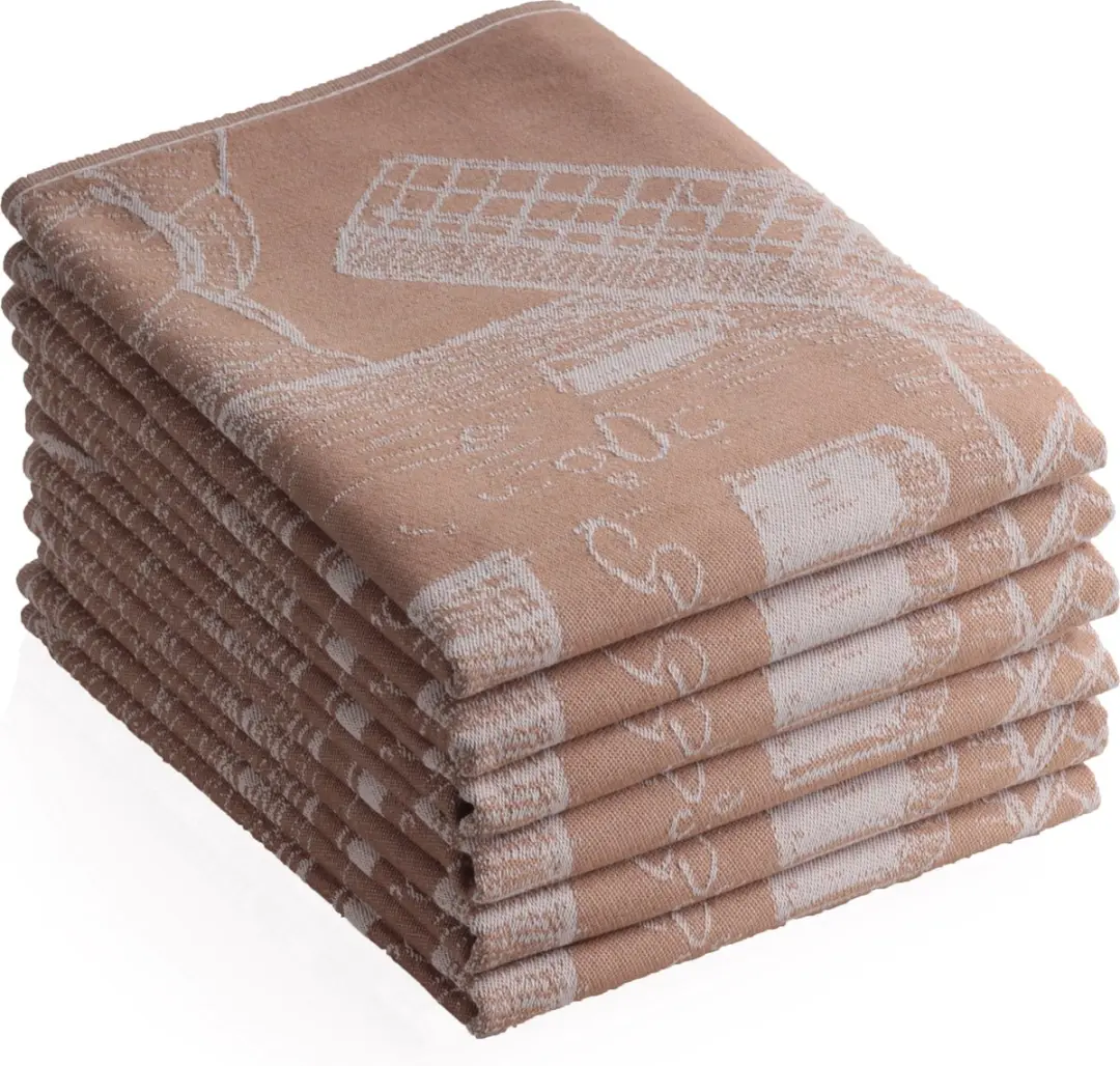 DoubleDry Luxe Theedoeken Set 6 Stuks