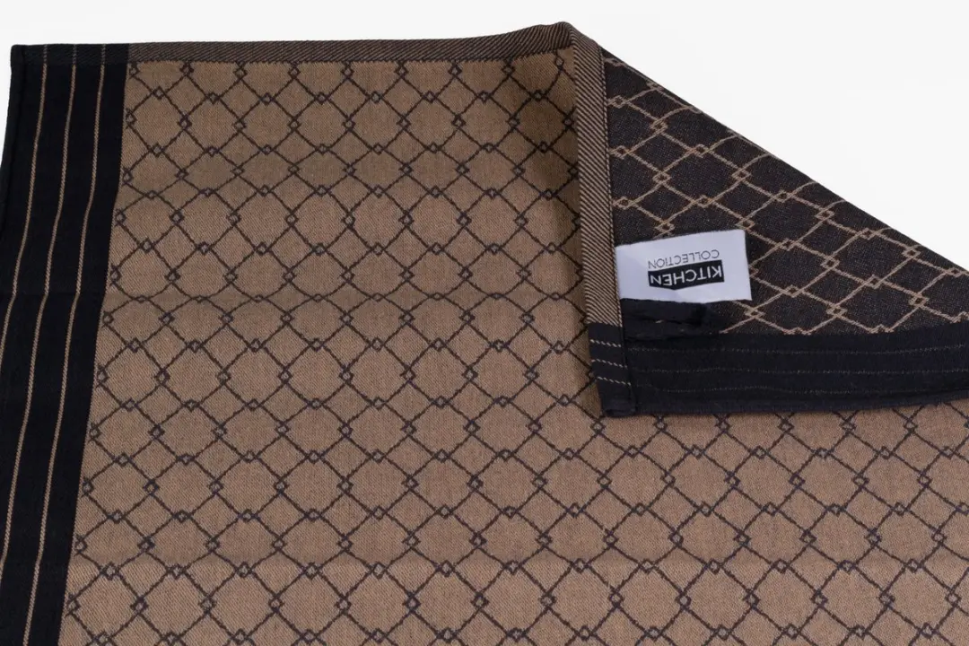 DoubleDry Luxe Theedoeken Set 6 Stuks - 50x70cm - 100% Katoen