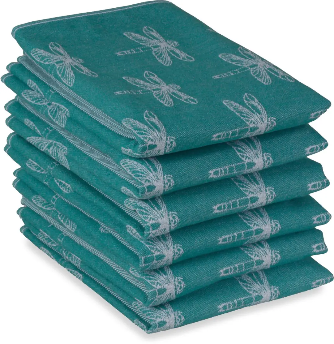 DoubleDry Luxe Theedoeken Set 6 Stuks