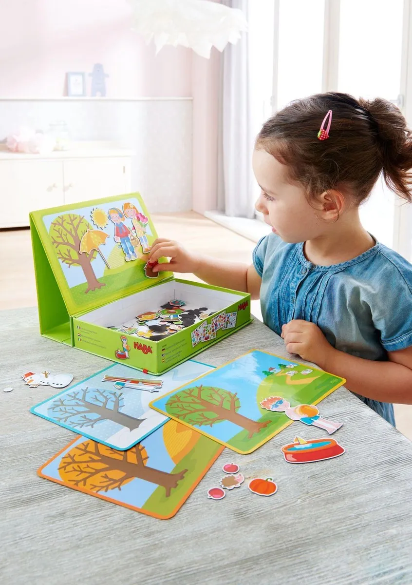 HABA Magnetisch Jaargetijden Spel 303386