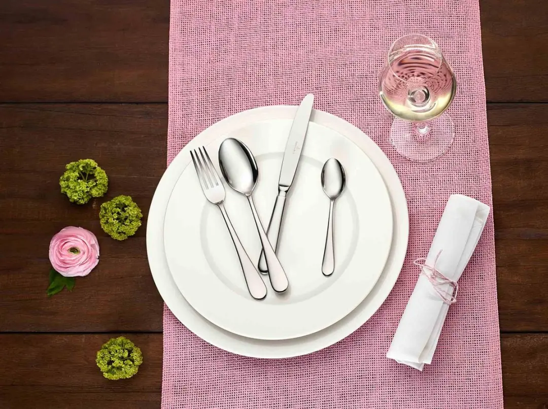 Villeroy & Boch Oscar Tafelbesteck - 144-delig - Zilver