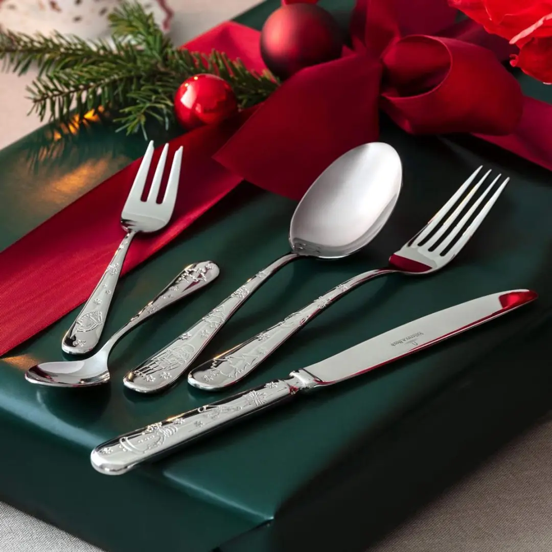 Villeroy & Boch Toy's Delight Tafelbesteek - 180-delig - Zilver