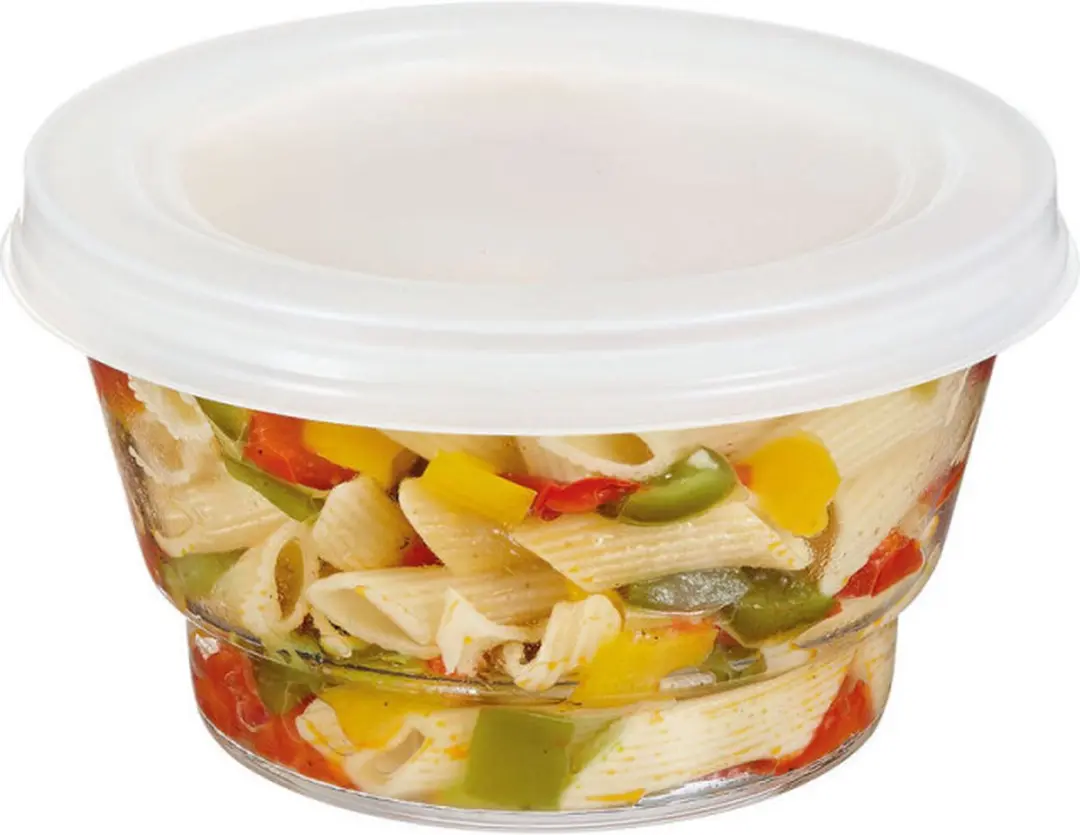 Arcoroc Urban Saladekom met deksel - 0,8L - Tweekleurig