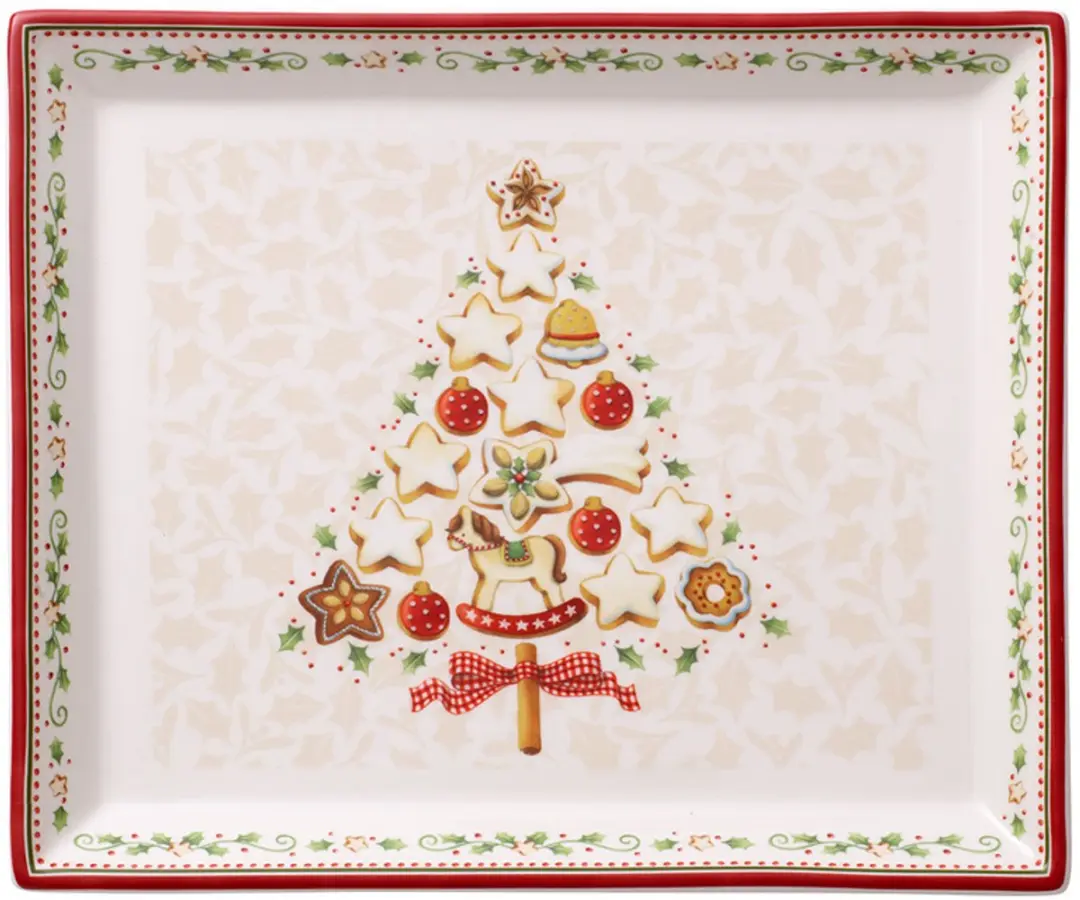Villeroy & Boch Winter Bakery Delight Gebakschaal 27x22,5cm