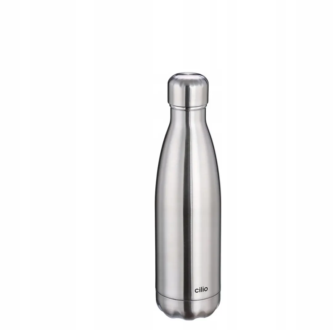Cilio Elegante Thermosfles RVS 500ml - Zilver