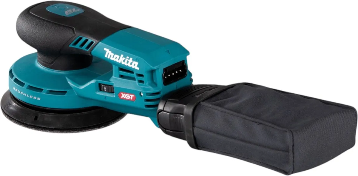 Makita BO001CGZ Accu Excenter Schuurmachine 125mm XGT 40V Max