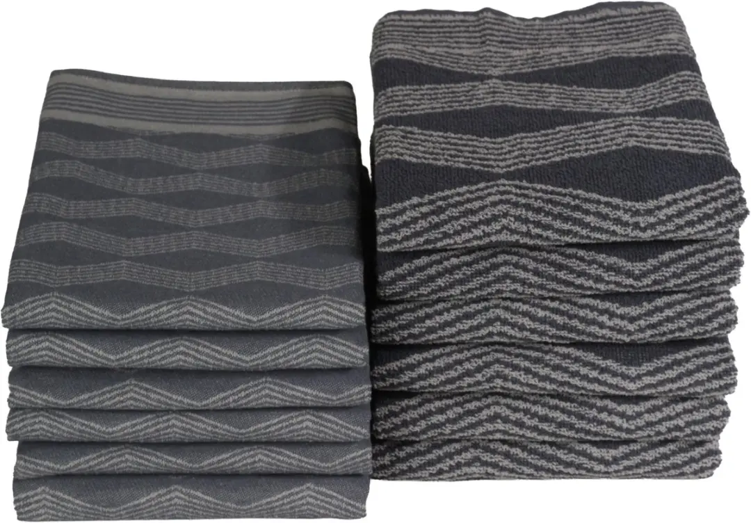 DoubleDry Theedoeken & Keukendoeken Set 12 Stuks - 100% Katoen