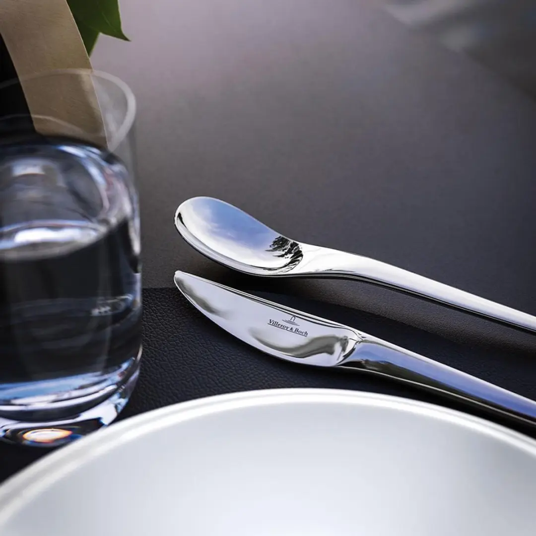 Villeroy & Boch NewMoon Tafelbesteck - 180-delig - Zilver