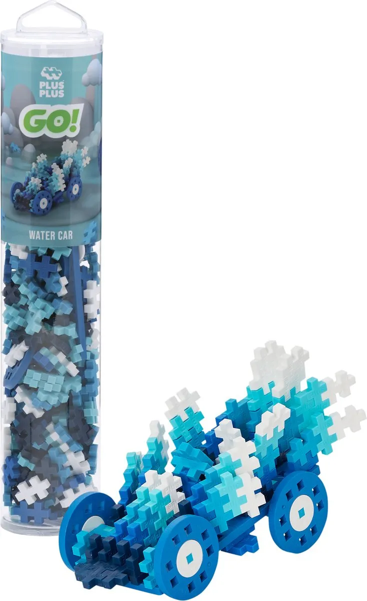 Plus-Plus GO! Tube Auto Water 200-delig Bouwset