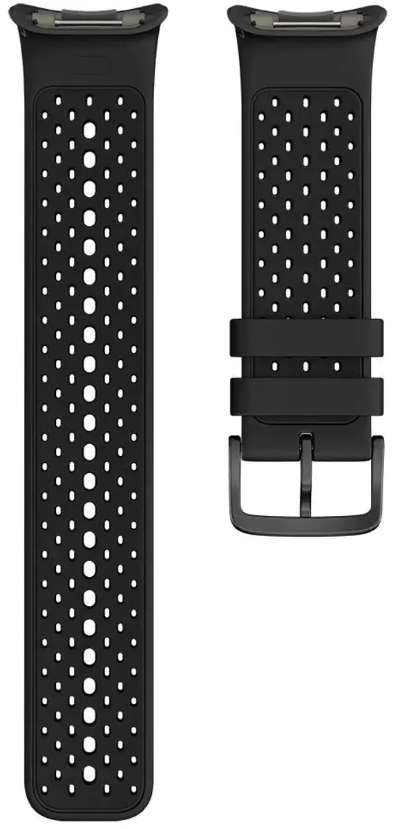 Polar Pacer Pro Horlogebandje Silicone S/M M/L - Carbon Gray