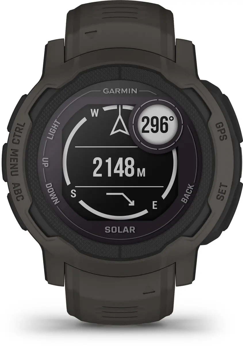 Garmin Instinct 2 Solar Sporthorloge 45mm - Graphite