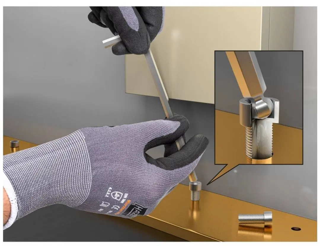 Hazet Stiftsleutel Inbus Kogelkop 1,5mm