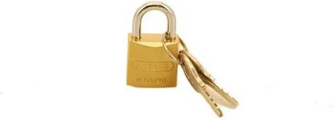 ABUS EC_17124 Hangslot 20mm - Geel