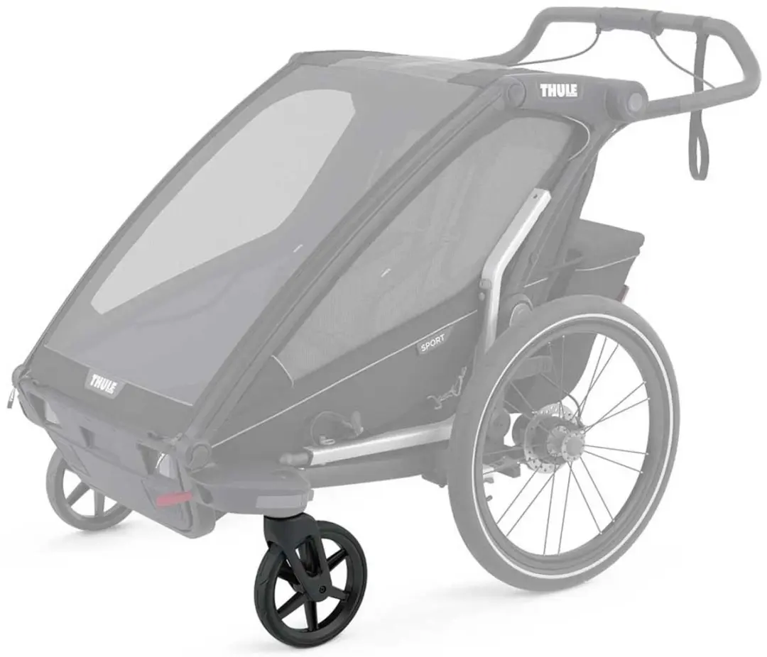 Thule Coaster XT 8" Aanhangwagenwiel - Zilver
