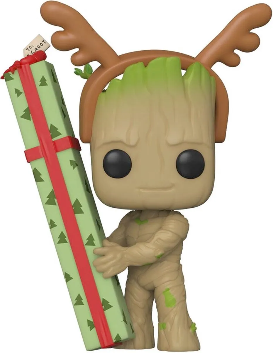 Funko POP! Holiday Groot Marvel Guardians of the Galaxy - 9cm - Multicolor