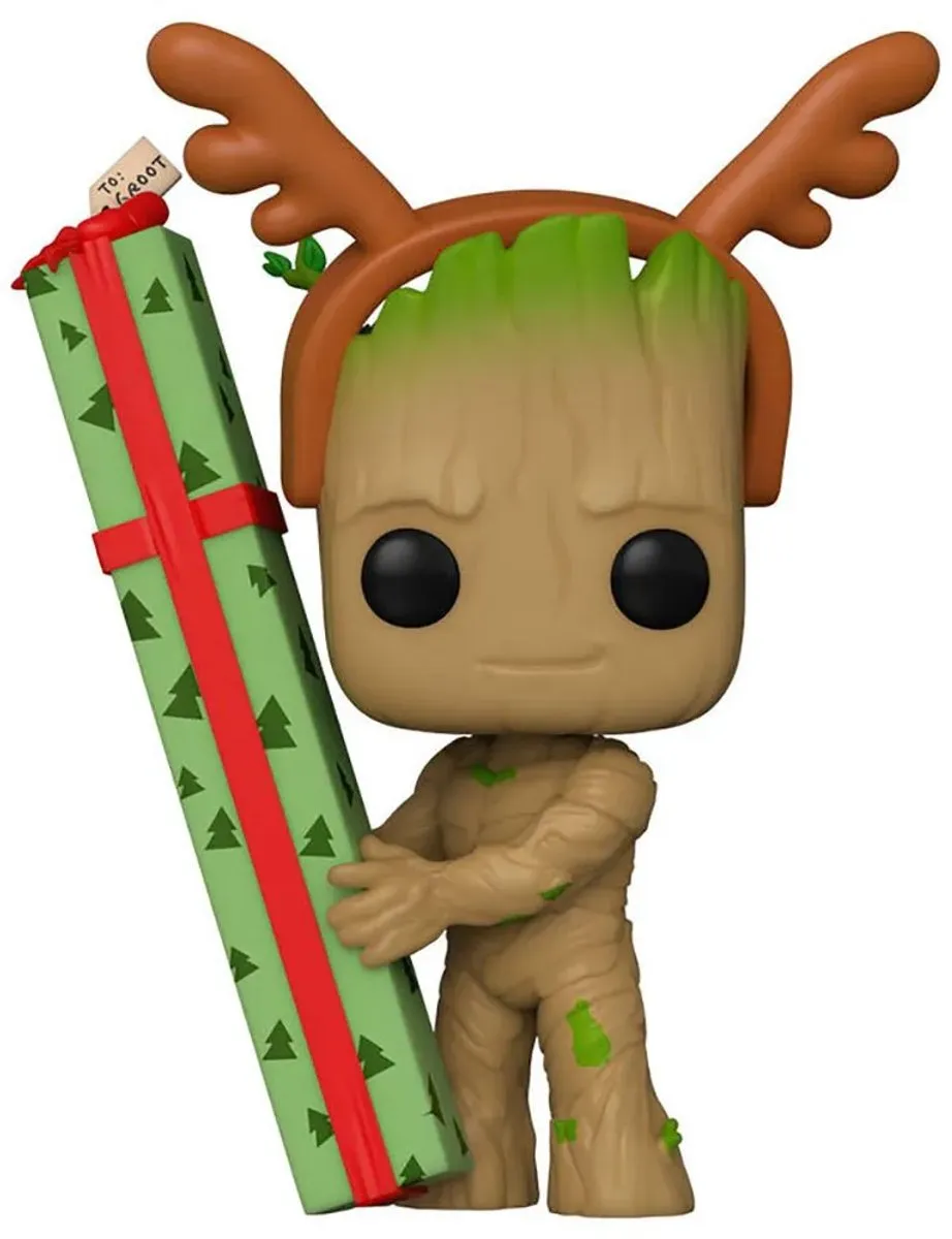 Funko POP! Holiday Groot Marvel Guardians of the Galaxy - 9cm - Multicolor