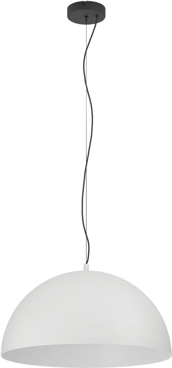 Eglo Gaetano 1 Hanglamp Ø53cm - Grijs/Wit