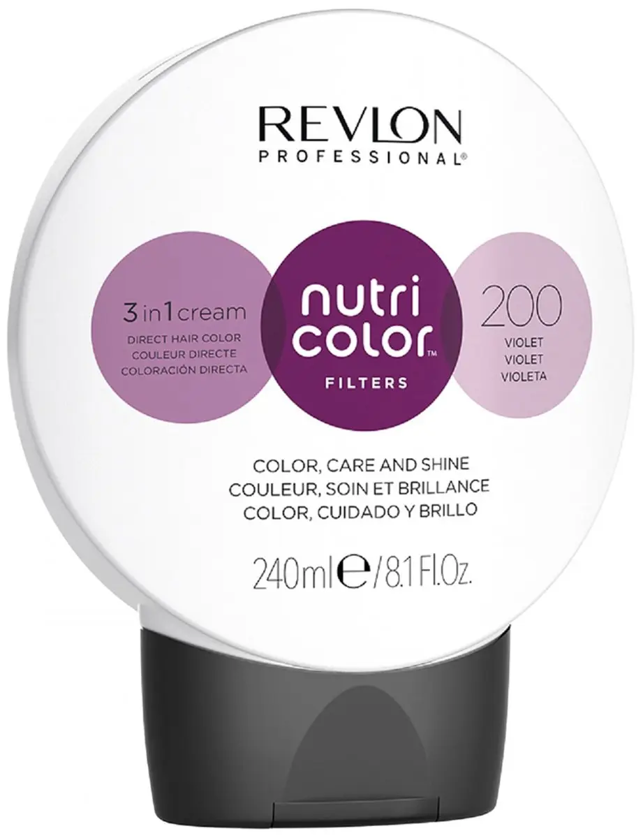 Revlon Nutri Color 7258709200 Kleurspoeling - 240ml - Paars