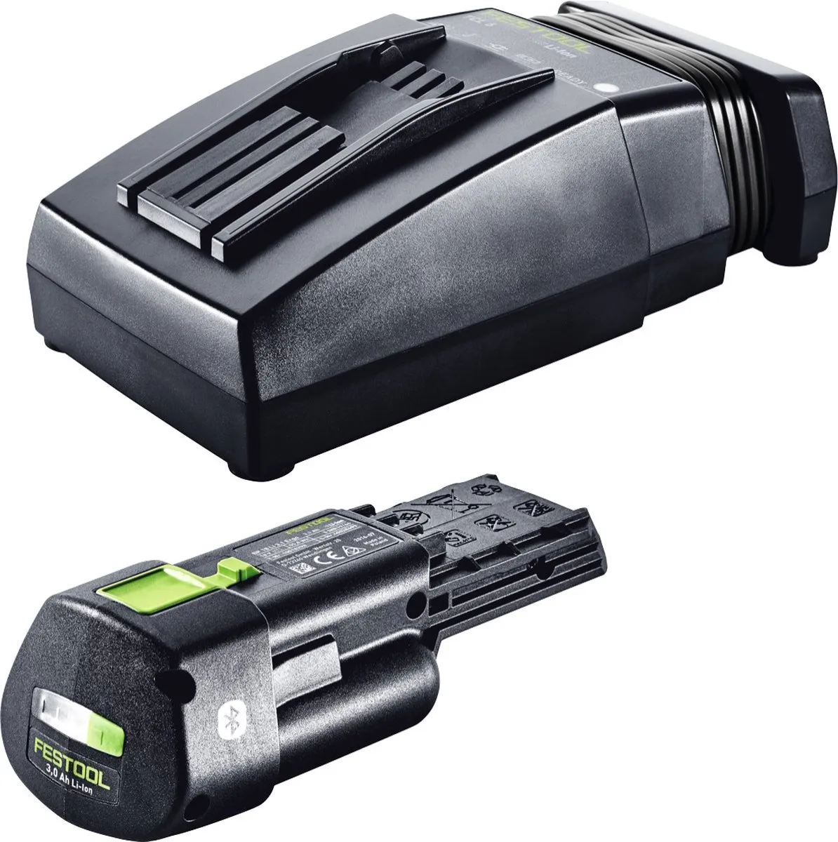 Festool ETSC 125-Basic Accu-Excentrische Schuurmachine 18V - 125mm - 1x Accu 3,0Ah