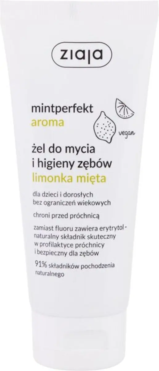 Ziaja Mintperfect Aroma Lime & Mint Tandgel 100ml