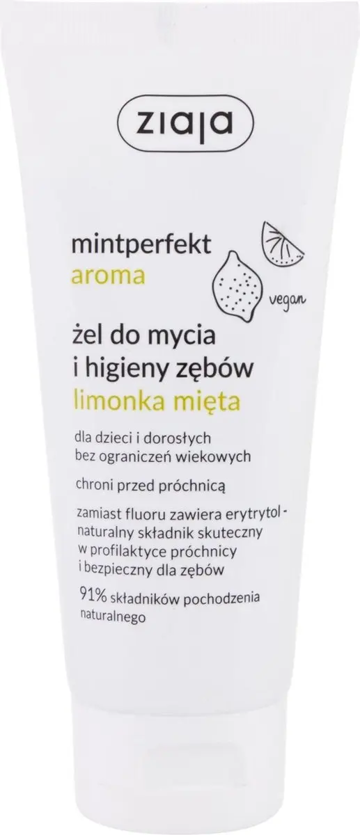 Ziaja Mintperfect Aroma Lime & Mint Tandgel 100ml