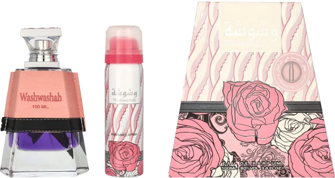 Lattafa Washwashah Parfumset - 150ml (Eau de Parfum 100ml + Deo 75ml)