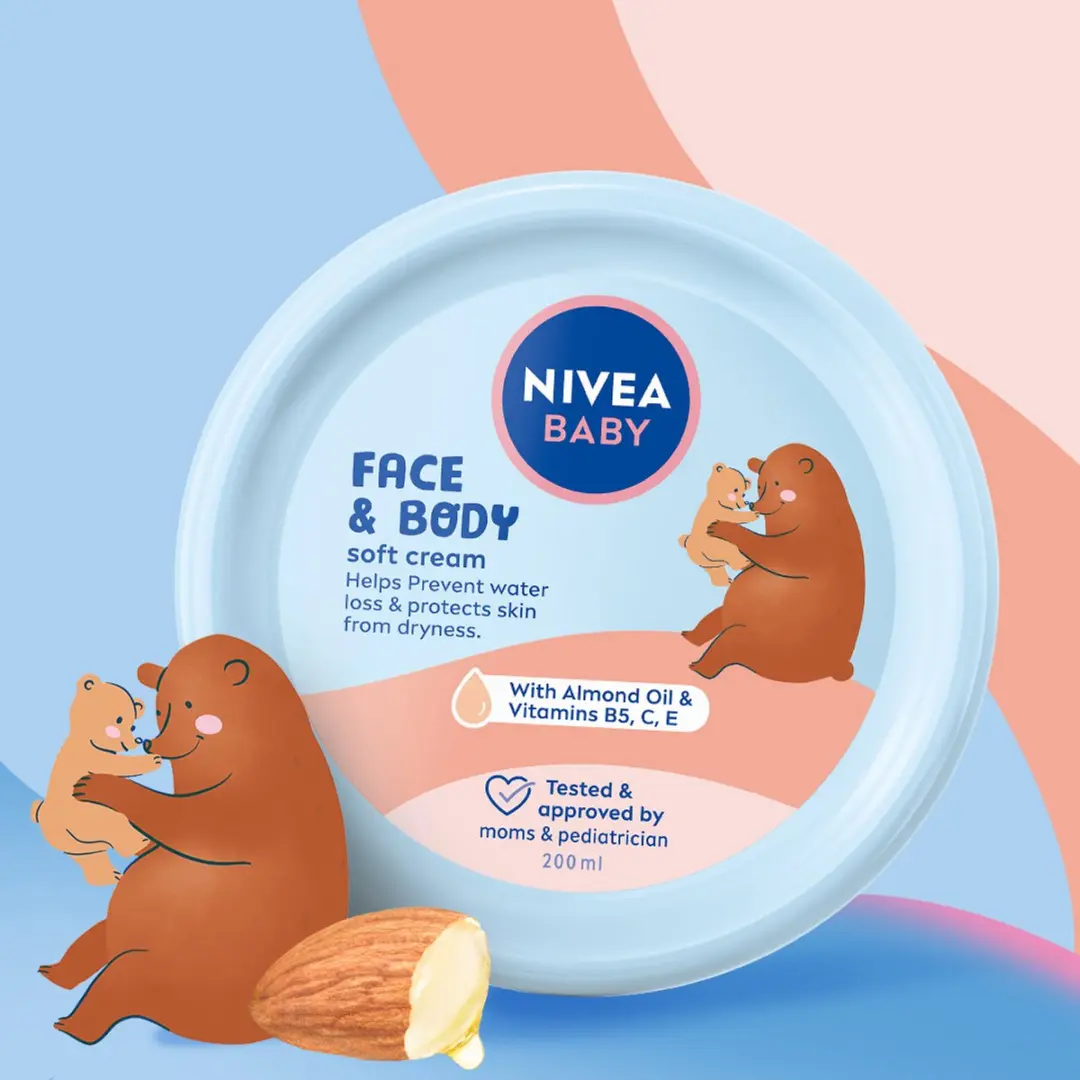 NIVEA Baby Verzorgingscrème 200ml