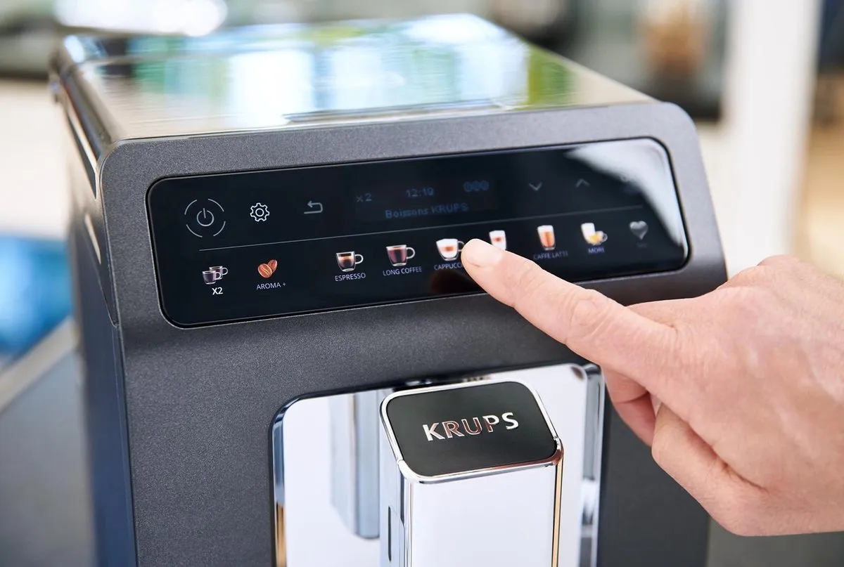 Krups Evidence One EA895E Espressomachine - Grijs