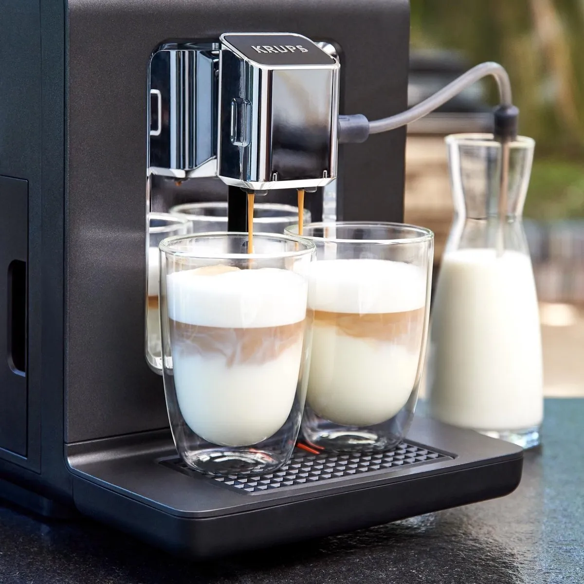 Krups Evidence One EA895E Espressomachine - Grijs