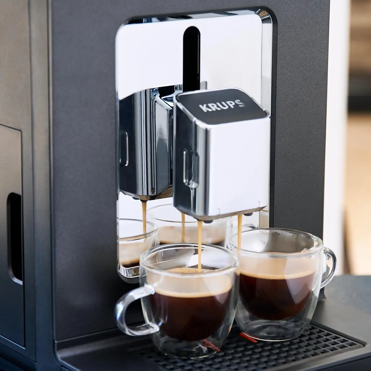 Krups Evidence One EA895E Espressomachine - Grijs
