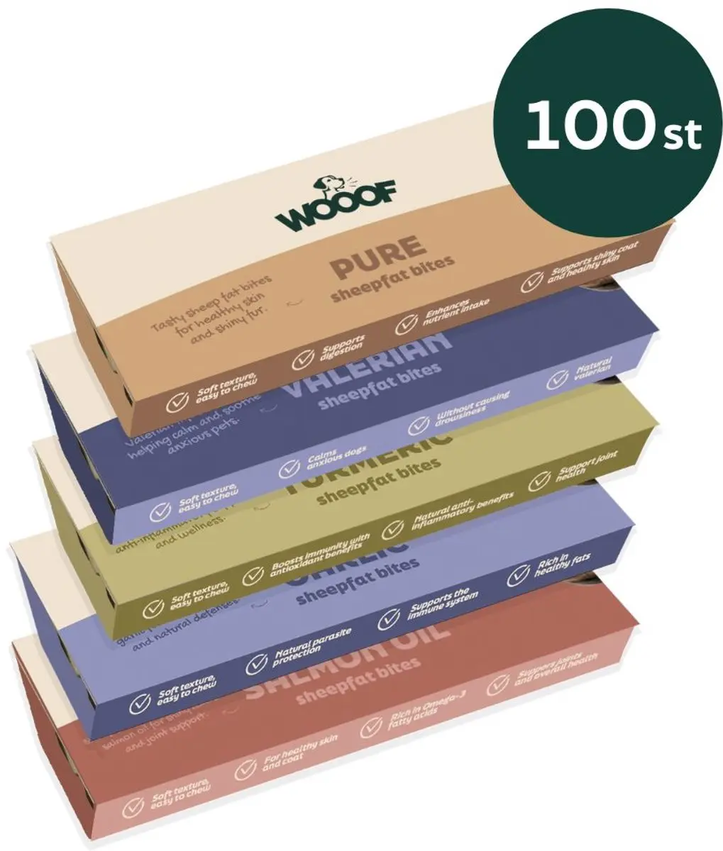 Wooof Schapenvet Bonbons 450g
