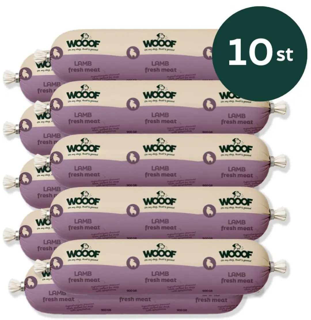 Wooof Lam Worsten Hondenvoer