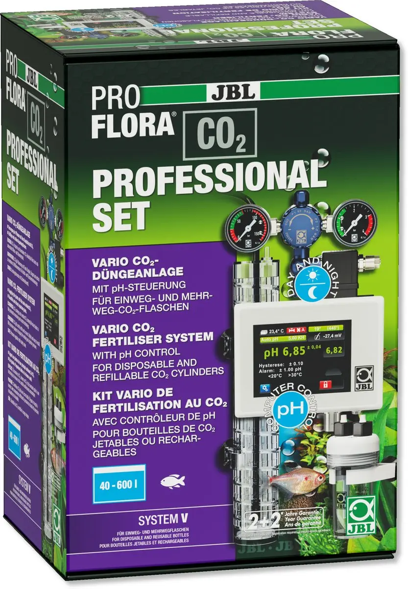 JBL ProFlora CO2 Professional Set V CO2 Installatie