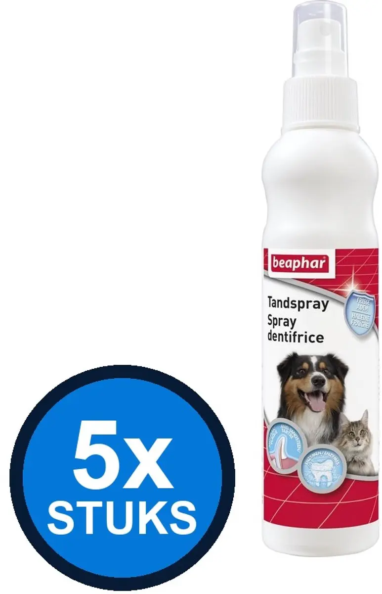 Beaphar Tandspray Hond & Kat 150ml