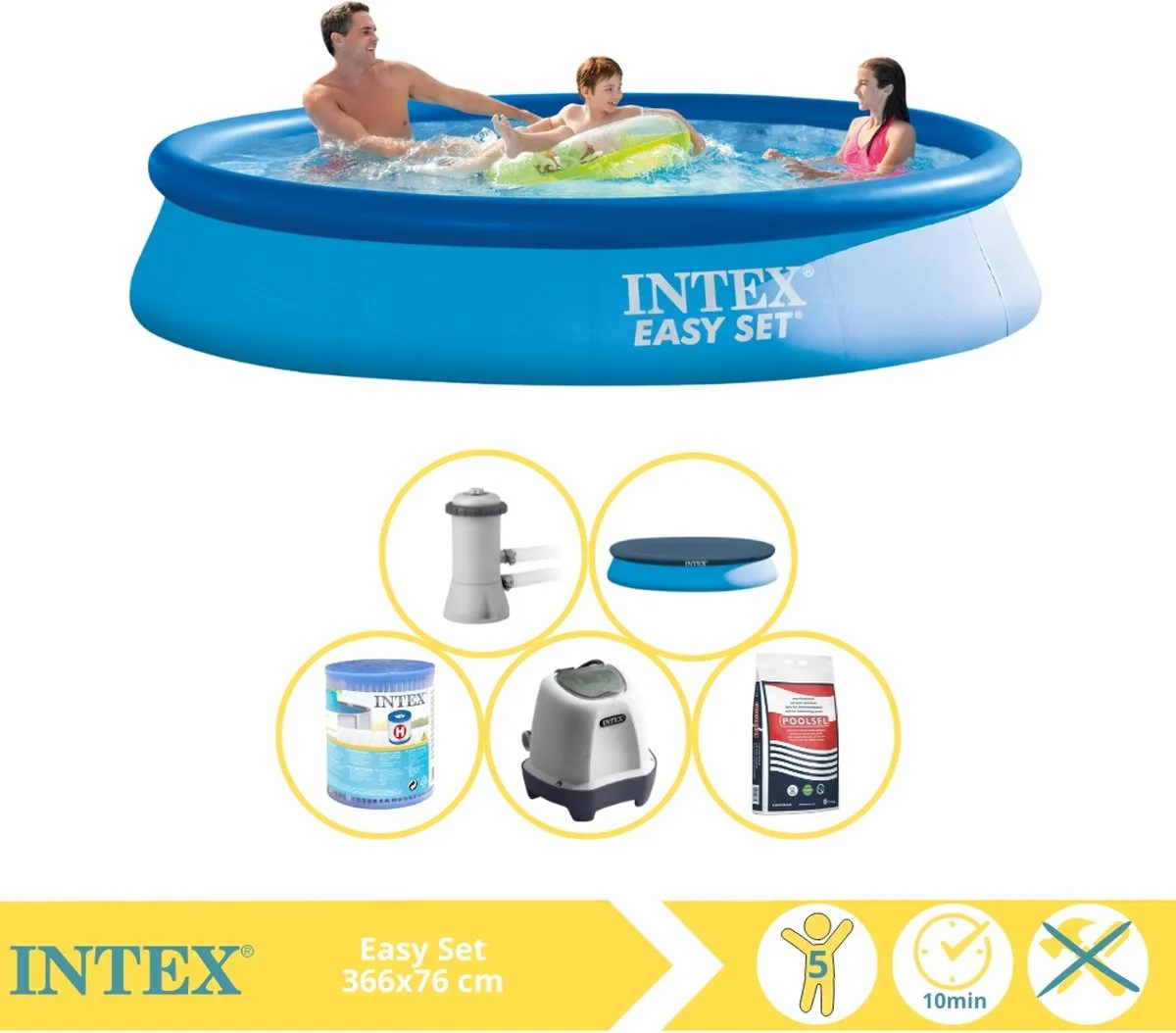 Intex Easy Set Zwembad 366x76cm