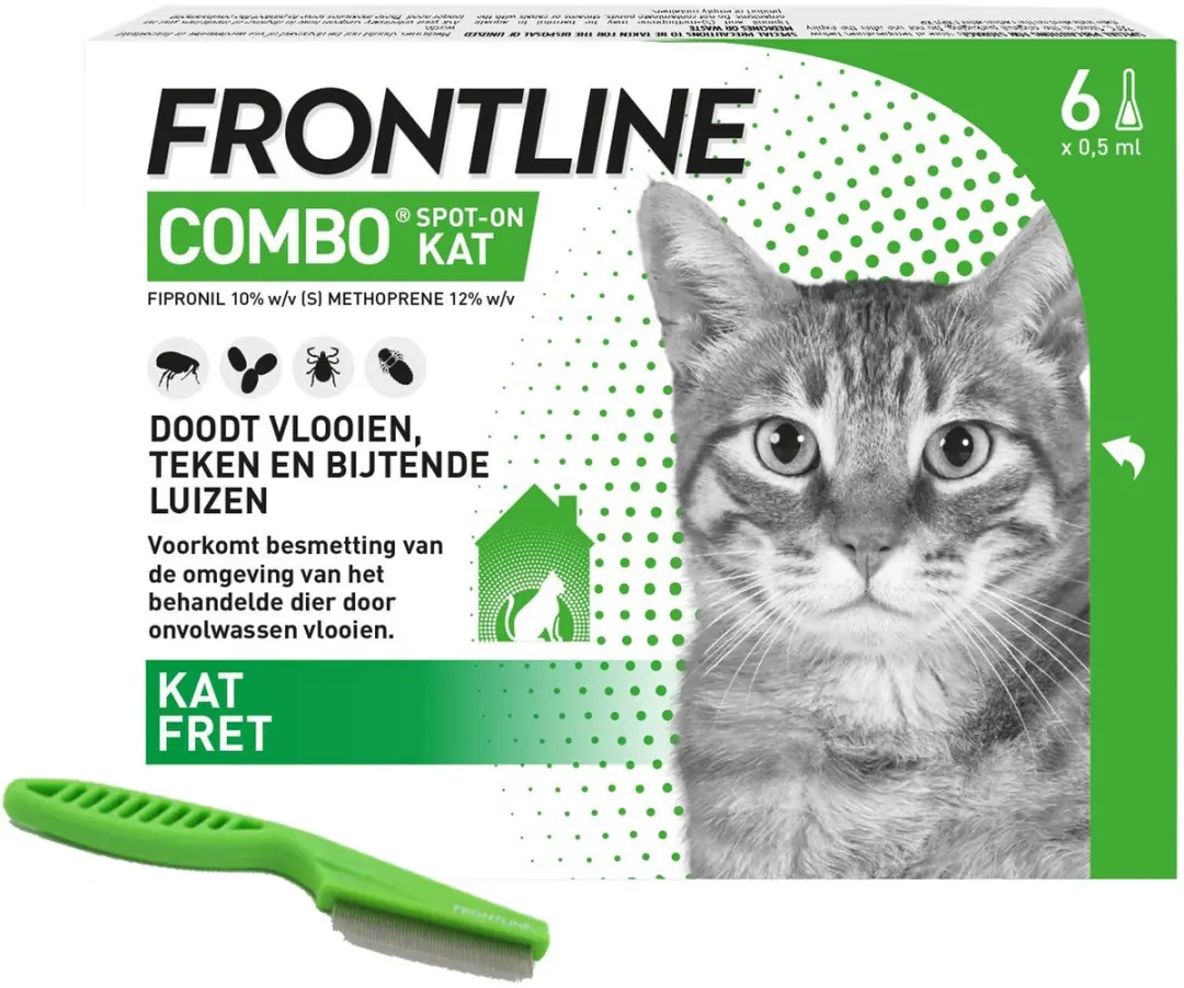 Frontline Combo Kat Pipetten