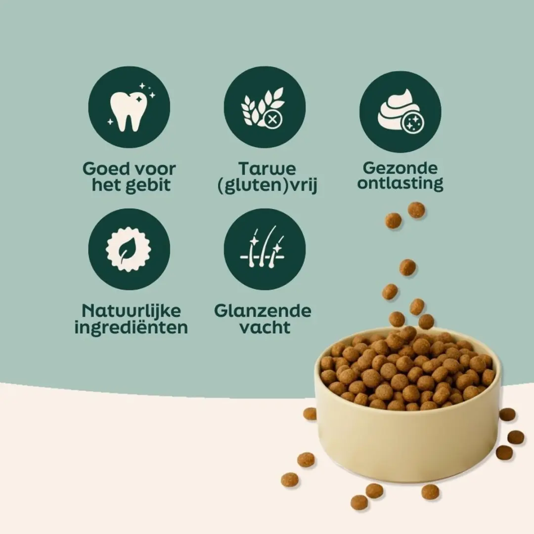 Wooof Regular Krokant Hondenvoer 18kg