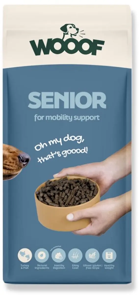Wooof Senior 18kg Droogvoer