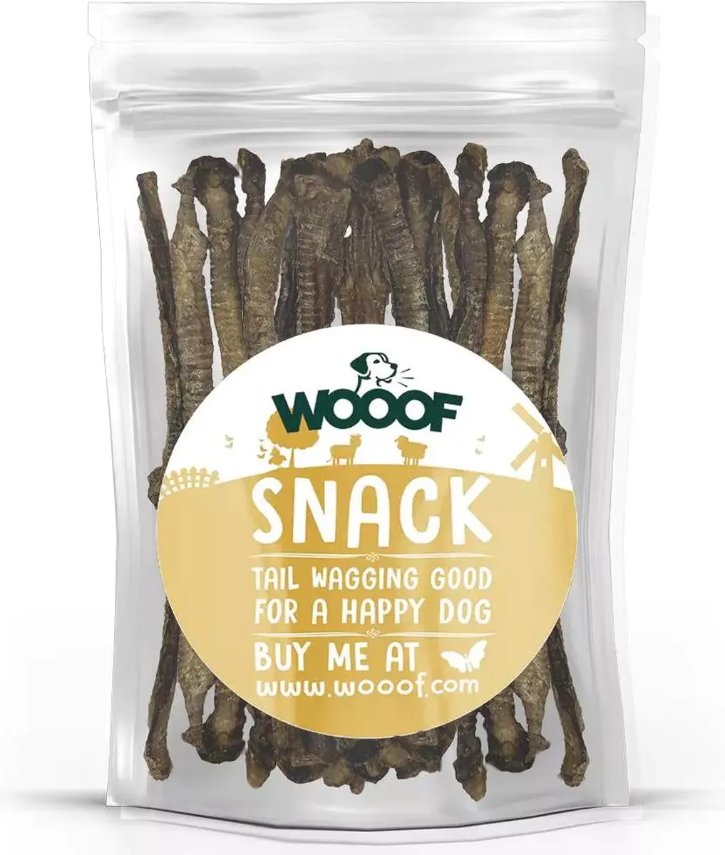 Wooof Lamsluchtpijp Hondensnack 400g