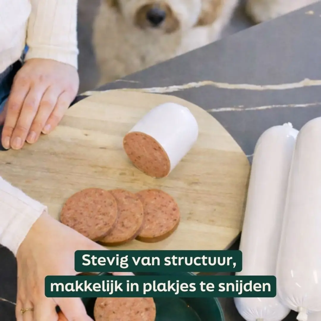 Wooof Visworst Pakket 10x800g - Natvoer Zalm & Vis Mix