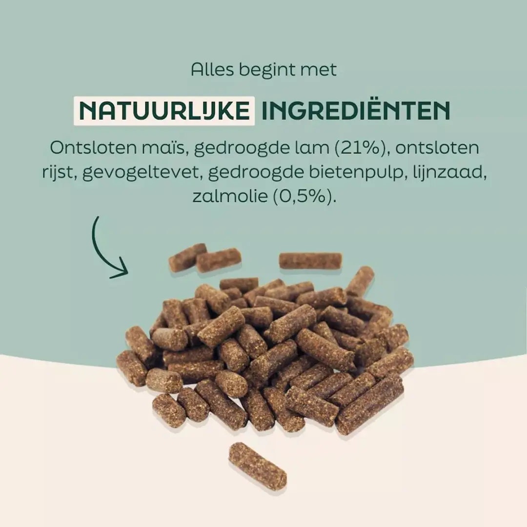 Wooof Lam en Rijst Hondenbrokken 18kg - Hypoallergeen