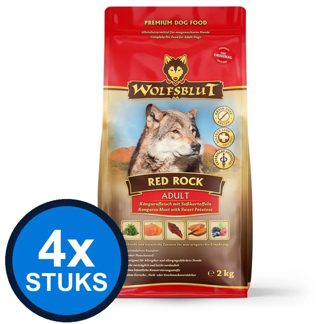 Wolfsblut Adult Red Rock Droogvoer Hondenvoer
