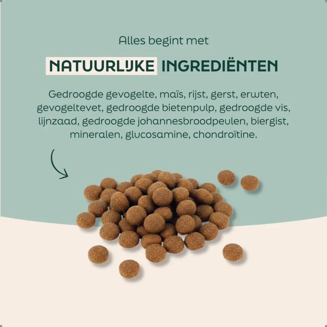 Wooof Regular Krokant Hondenbrokken - 3kg