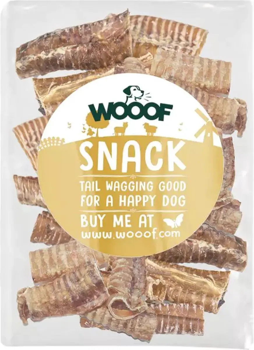 Wooof Runderluchtpijp Hondensnack