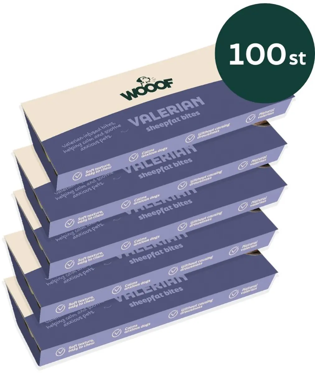 Wooof Schapenvet Bonbons met Valeriaan