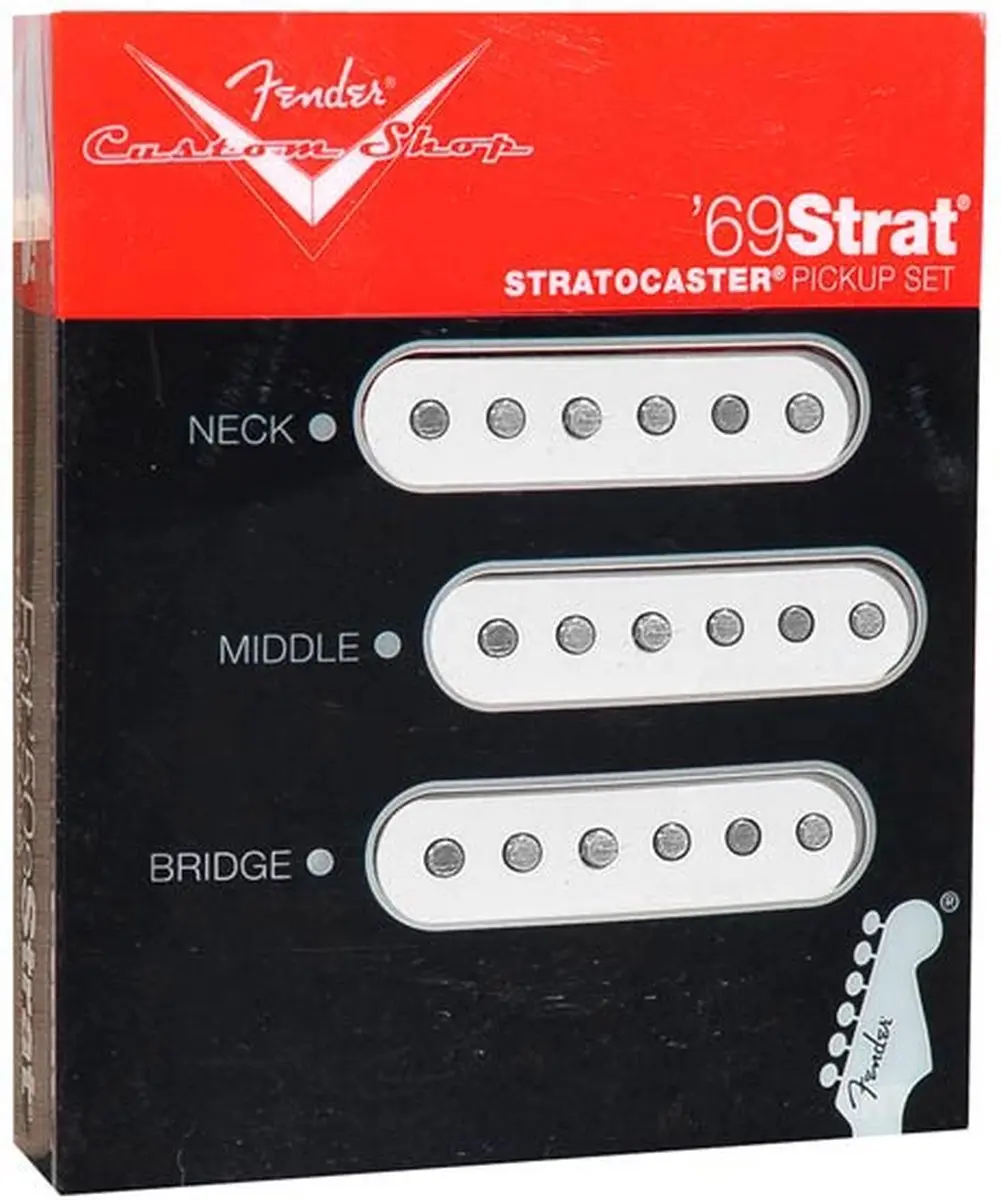 Fender Custom Shop '69 Pickup Set - Stratocaster - Wit