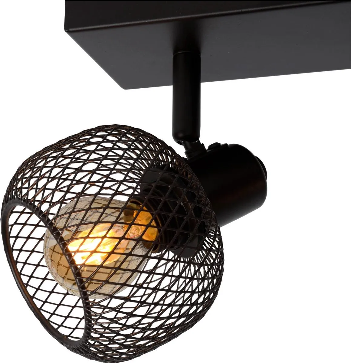 Lucide MAREN Plafondspot 2xE14 - Zwart